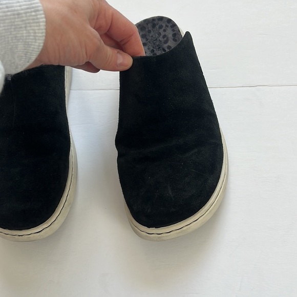 Born Zen Mule Shoe Suede Black and White size 10 - Picture 9 of 15